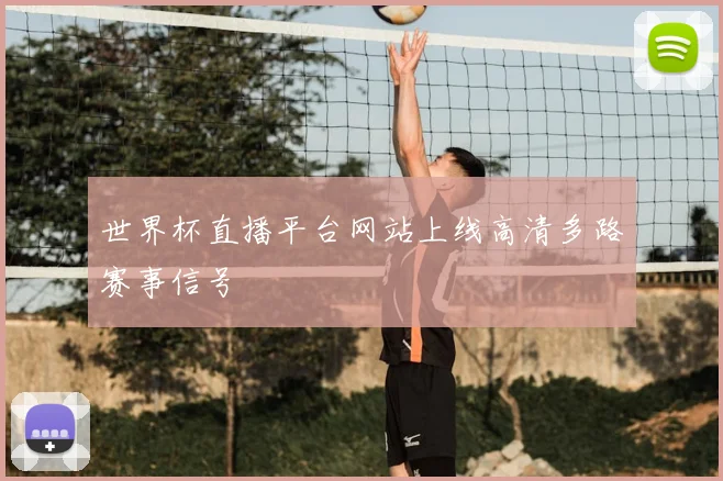 世界杯直播平台网站上线高清多路赛事信号